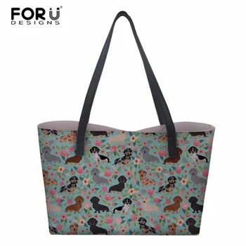 FORUDESIGNS Doxie Women Handbags Female PU Leather Handbags 2018 Ladies Messenger Flowers Dog Shoulder Bag Fashion sac a main
FORUDESIGNS Doxie Women Handbags Female PU Leather Handbags 2018 Ladies Messenger Flowers Dog Shoulder Bag Fashion sac a main