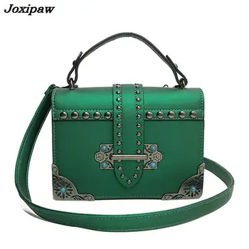 New Women Vintage Bag Ladies Rivet Leather Crossbody Shoulder Bag Shopping Party Bag High Quality Women Messenger Bag Sac A Main
New Women Vintage Bag Ladies Rivet Leather Crossbody Shoulder Bag Shopping Party Bag High Quality Women Messenger Bag Sac A Main
