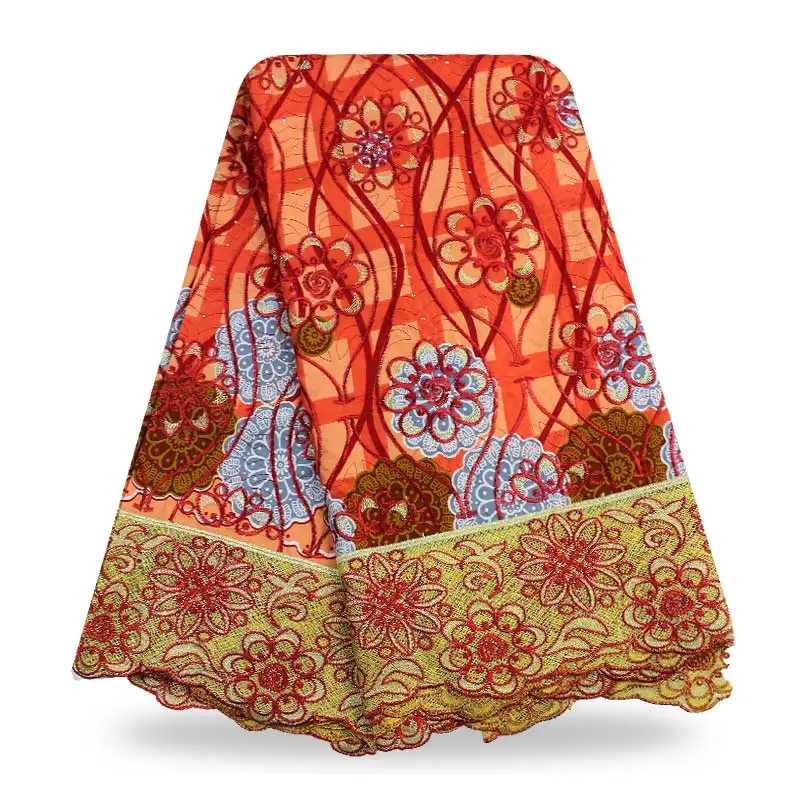 High Quality Latest African Guipure Wax Fabric With Lace 2017 Nigerian Prints Stone Wax Lace 1711 
High Quality Latest African Guipure Wax Fabric With Lace 2017 Nigerian Prints Stone Wax Lace 1711