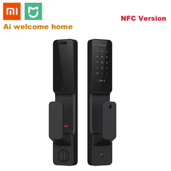 Xiaomi Mijia Push Pull Smart Door Lock Fingerprint Passpord NFC Bluetooth Unlock APP Control Intelligent Linkage Ai Smart Home
Xiaomi Mijia Push Pull Smart Door Lock Fingerprint Passpord NFC Bluetooth Unlock APP Control Intelligent Linkage Ai Smart Home