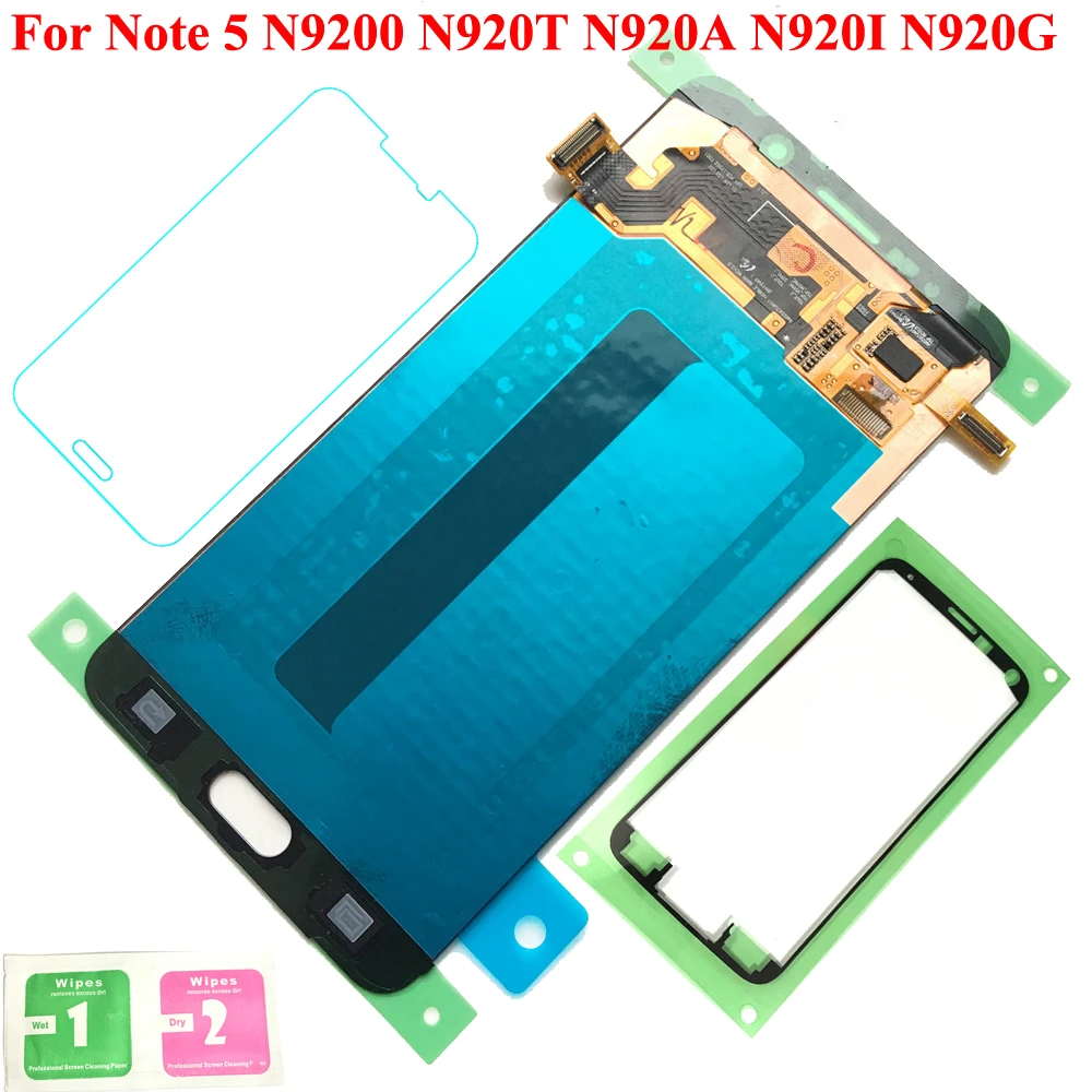 FIX2SAILING LCD 100% Working AMOLED LCD Display Touch Screen Assembly For Samsung Galaxy Note 5 N9200 N920T N920A N920I N920G
FIX2SAILING LCD 100% Working AMOLED LCD Display Touch Screen Assembly For Samsung Galaxy Note 5 N9200 N920T N920A N920I N920G