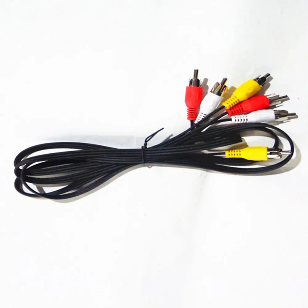 High Quality 3 RCA Composite AV Audio Video Male To Male Plated Adapter Cable For HDTV
High Quality 3 RCA Composite AV Audio Video Male To Male Plated Adapter Cable For HDTV
