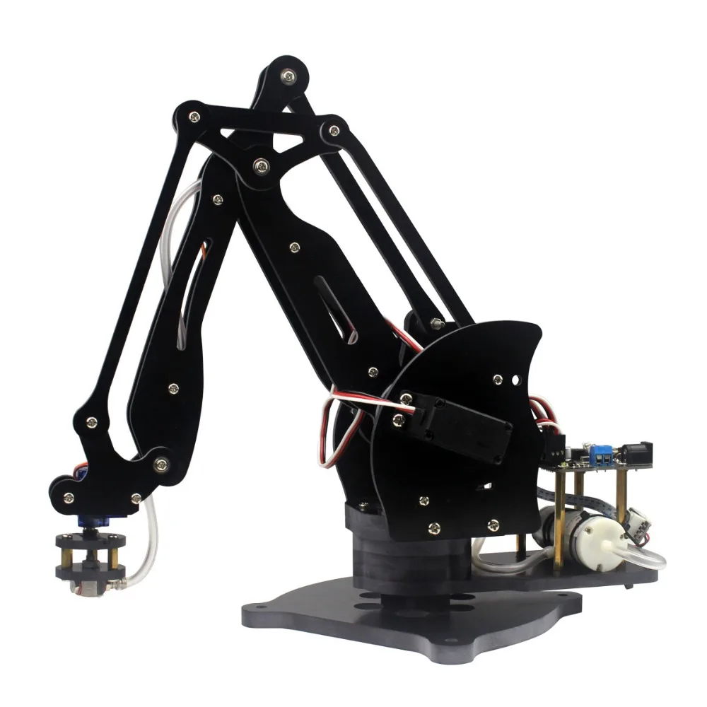 DIY industrial robot arm Arduino pump Srevo Arm ABB ultrasonic module precision servo arm 270 degree rotating RC parts
DIY industrial robot arm Arduino pump Srevo Arm ABB ultrasonic module precision servo arm 270 degree rotating RC parts