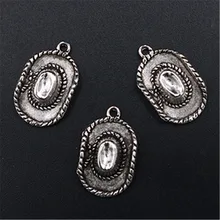10pcs Silver Color 3D Metal West Cowboy Hat Pendants Vintage Necklace Bracelet DIY Handmade Jewelry Findings 22*15mm
10pcs Silver Color 3D Metal West Cowboy Hat Pendants Vintage Necklace Bracelet DIY Handmade Jewelry Findings 22*15mm