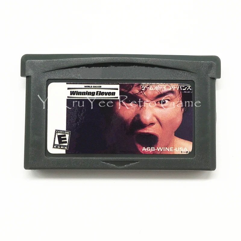 Winning Eleven Video Game Memory Cartridge Card for 32 Bit Console Accessories US Sticker English Language
Winning Eleven Video Game Memory Cartridge Card for 32 Bit Console Accessories US Sticker English Language