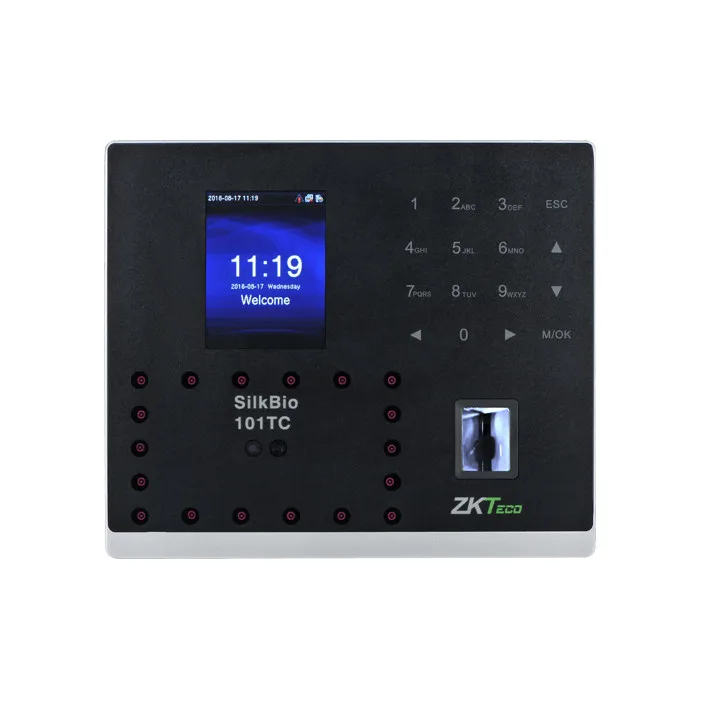 SilkBio-101TC TCP/IP Biometric Face Time Attendance Clock Recorder Employee Digital Electronic English Reader Machine
SilkBio-101TC TCP/IP Biometric Face Time Attendance Clock Recorder Employee Digital Electronic English Reader Machine