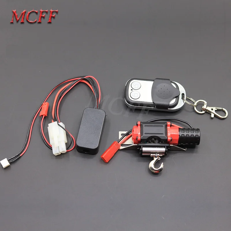 Remote Control Metal Winch Traction As Accessories for 1/10 RC Rock Crawler Car Traxxas HSP Redcat HPI 90046 D90 SCX10 TRX-4
Remote Control Metal Winch Traction As Accessories for 1/10 RC Rock Crawler Car Traxxas HSP Redcat HPI 90046 D90 SCX10 TRX-4