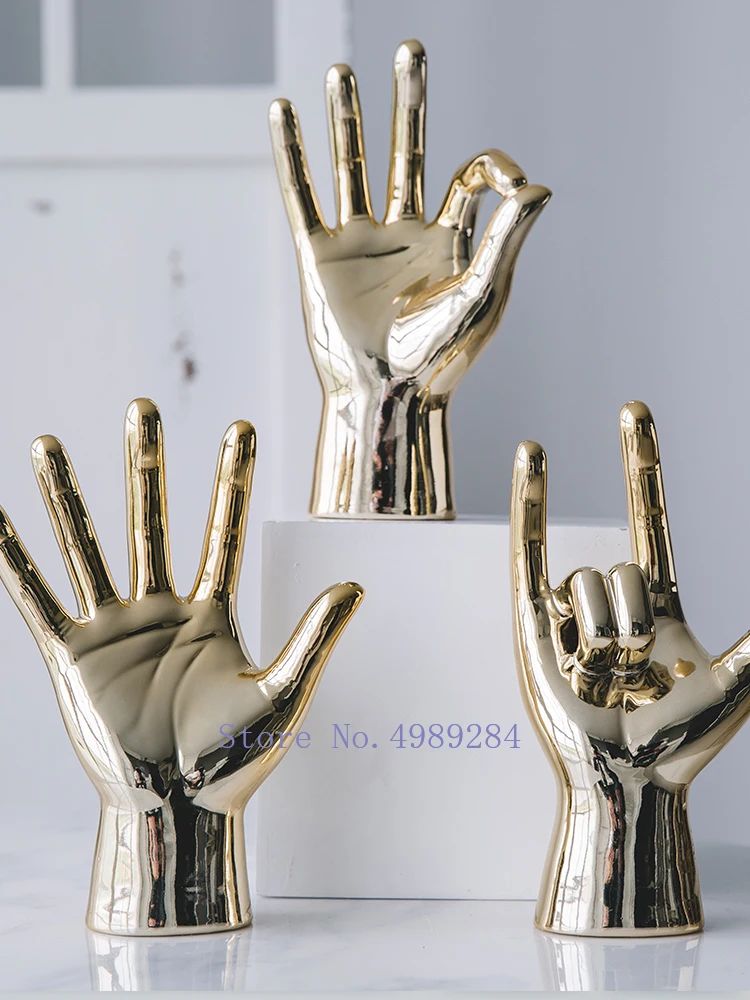 Nordic Creative ceramics Difficult finger Decorative ornaments modern Home Decorative accessories Desktop decoration
Nordic Creative ceramics Difficult finger Decorative ornaments modern Home Decorative accessories Desktop decoration