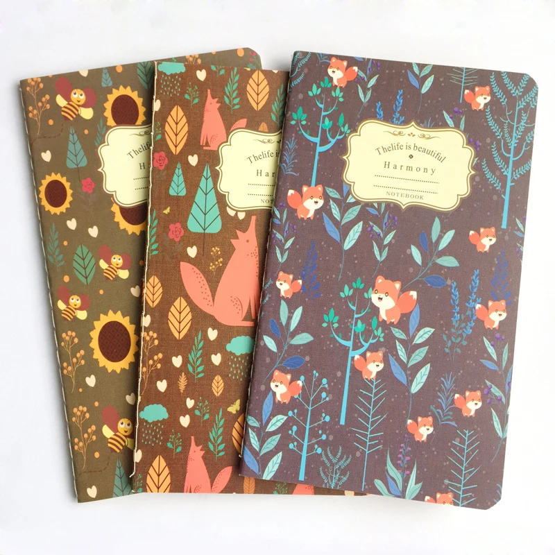 Forest Fox Bee Blank Kraft Paper Notebook Recite Words Learn Foreign Language Planner Student School Office Supply
Forest Fox Bee Blank Kraft Paper Notebook Recite Words Learn Foreign Language Planner Student School Office Supply