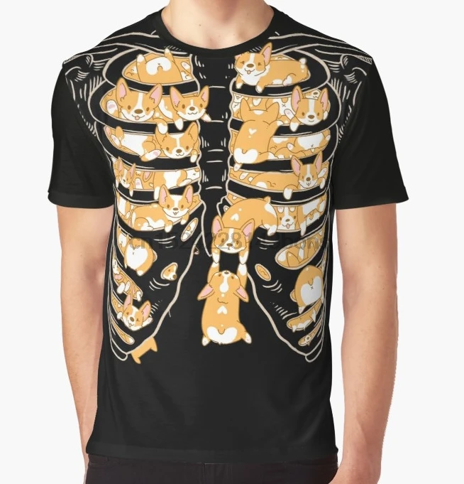 All Over Print T-Shirt Men Funy tshirt Ribcage of Corgis Short Sleeve O-Neck Graphic Tops Tee women t shirt
All Over Print T-Shirt Men Funy tshirt Ribcage of Corgis Short Sleeve O-Neck Graphic Tops Tee women t shirt