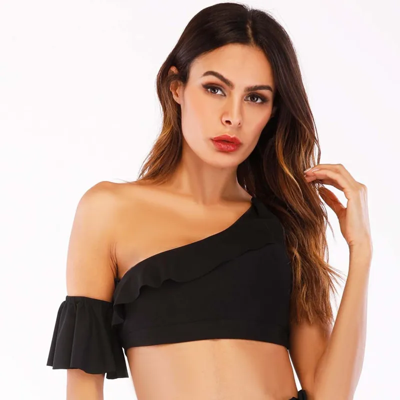 CretKoav 2018 New Lotus Leaf Edge Design Fitness Running Bra Women Sexy Single Shoulder Yoga Bra With Padded Women Sports Bra
CretKoav 2018 New Lotus Leaf Edge Design Fitness Running Bra Women Sexy Single Shoulder Yoga Bra With Padded Women Sports Bra