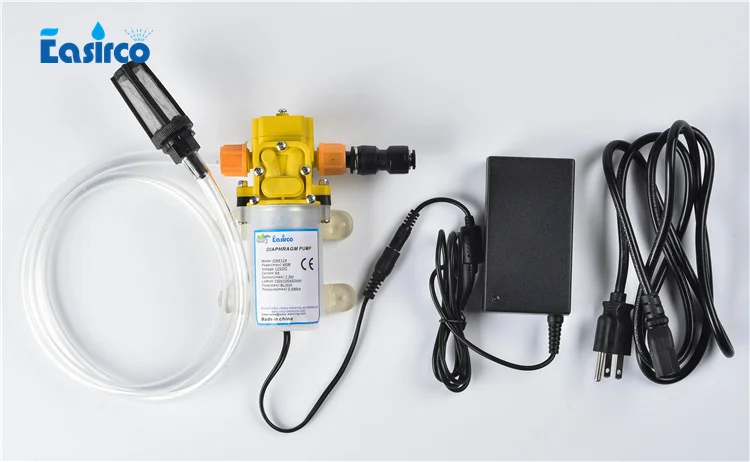 (1set/pack) Factory direct 4L/MIN DC Diaphragm Pump including Silicone material inlet pipe + filter.
(1set/pack) Factory direct 4L/MIN DC Diaphragm Pump including Silicone material inlet pipe + filter.