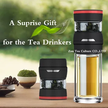 Outdoor Portable Creative Water Bottle Borosilicate Double Wall Glass Drinkware with Filter Clear 450ml My Tea Water Bottle Gift
Outdoor Portable Creative Water Bottle Borosilicate Double Wall Glass Drinkware with Filter Clear 450ml My Tea Water Bottle Gift