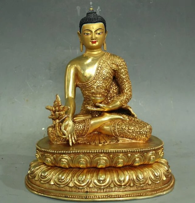 R0720 Details about 12"Tibet Buddhism Temple Purple Bronze 24K Gold Dragon sakyamuni Buddha Statue
R0720 Details about 12"Tibet Buddhism Temple Purple Bronze 24K Gold Dragon sakyamuni Buddha Statue