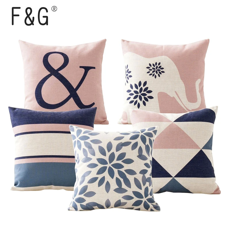 Nordic Design Cushion Cover Pink Blue Geometric Throw Pillowcase 45cmX45cm Color Decoration Home Office Car Bed Seat Pillow Case
Nordic Design Cushion Cover Pink Blue Geometric Throw Pillowcase 45cmX45cm Color Decoration Home Office Car Bed Seat Pillow Case