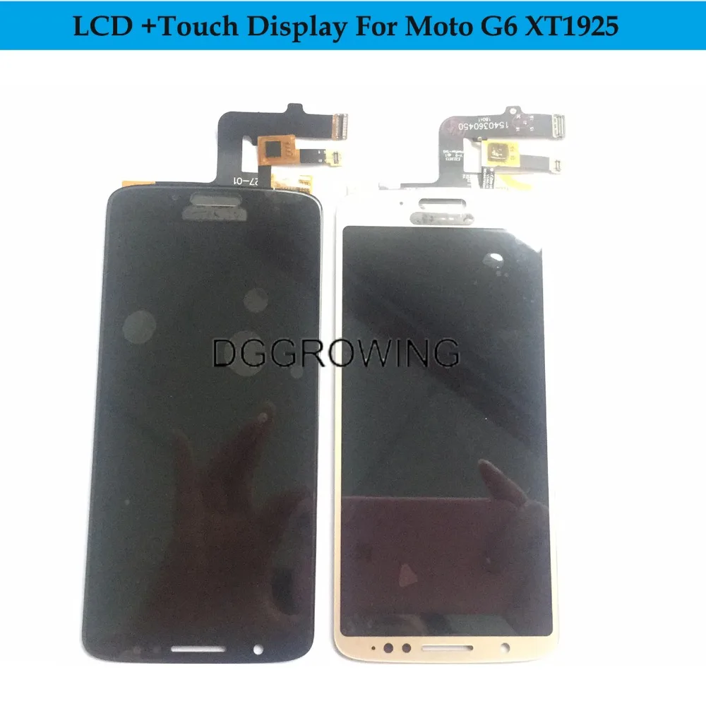 VDG 1 PCS/Lot Pass Testing No Dead Pixel Full LCD Display With Touch Screen Digitizer Assembly For Moto G6 XT1925 Free Shipping
VDG 1 PCS/Lot Pass Testing No Dead Pixel Full LCD Display With Touch Screen Digitizer Assembly For Moto G6 XT1925 Free Shipping