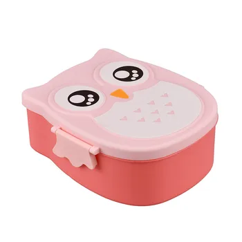 Cartoon Owl Lunch Box Two Grids Food Container Storage Box Travel Picnic Portable Bento Box Refrigerator Food Organizer G2
Cartoon Owl Lunch Box Two Grids Food Container Storage Box Travel Picnic Portable Bento Box Refrigerator Food Organizer G2