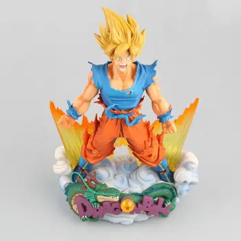 24cm Dragon Ball Z Super Saiyan Son Goku Anime Action Figure Toys PVC New Figures Collectibles Toy Collection for Christmas gift
24cm Dragon Ball Z Super Saiyan Son Goku Anime Action Figure Toys PVC New Figures Collectibles Toy Collection for Christmas gift