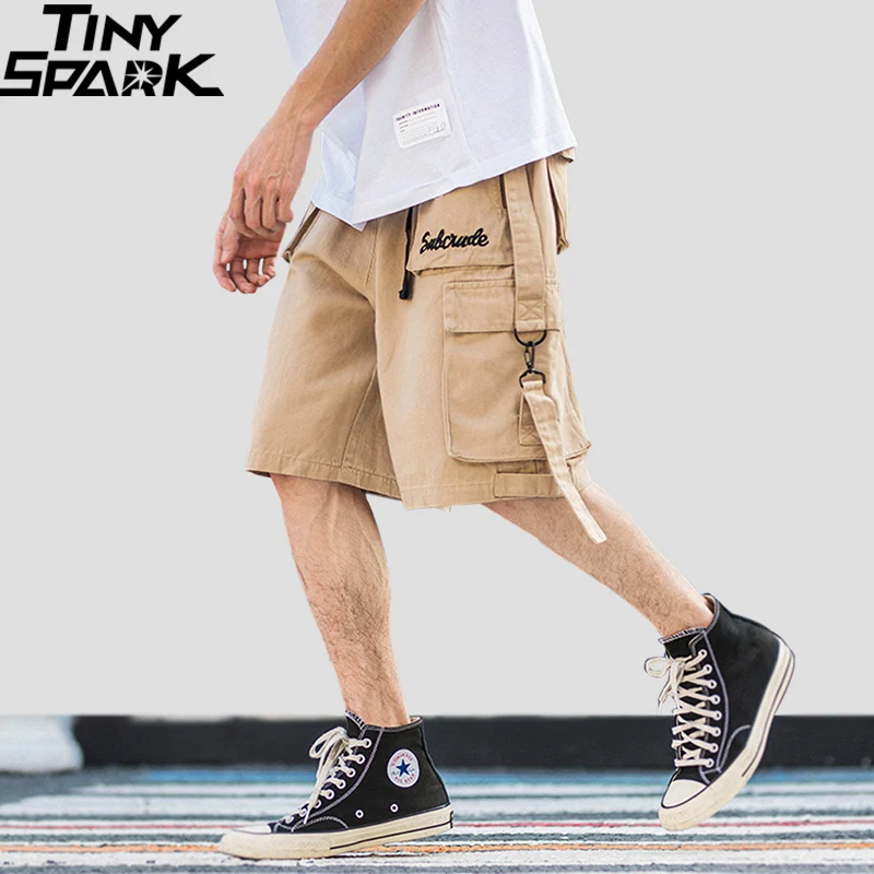 2019 Hip Hop Cargo Short Streetwear Men Harajuku Shorts Ribbon Side Pockets Casual Summer Jogger Short Sweatpant Cotton HipHop
2019 Hip Hop Cargo Short Streetwear Men Harajuku Shorts Ribbon Side Pockets Casual Summer Jogger Short Sweatpant Cotton HipHop