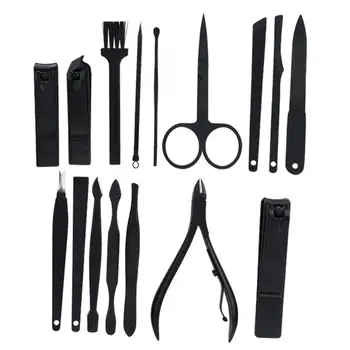 Manicure 16Pcs/Set Stainless Steel Nail Clippers Manicure Scissors Grooming Tool Kit Acrylic Nail Kit
Manicure 16Pcs/Set Stainless Steel Nail Clippers Manicure Scissors Grooming Tool Kit Acrylic Nail Kit