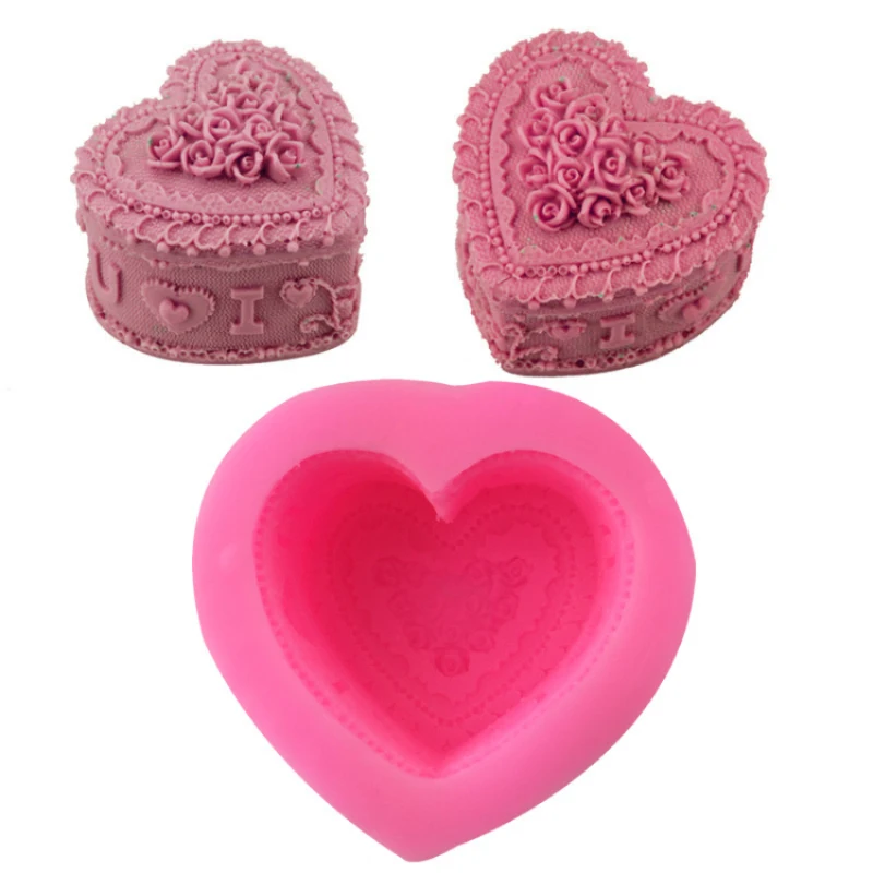 Mould Soap Silicone Rose Flower form Molds Non-stick DIY 3D Candle Fondant Craft Moule Handmade For Gift
Mould Soap Silicone Rose Flower form Molds Non-stick DIY 3D Candle Fondant Craft Moule Handmade For Gift