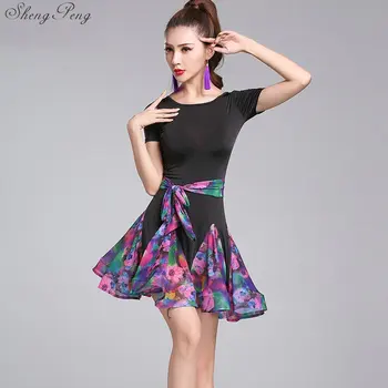 2018 New Latin dance costumes women tango salsa rumba modern dance dress latin dancing clothes Dancewear V973
2018 New Latin dance costumes women tango salsa rumba modern dance dress latin dancing clothes Dancewear V973
