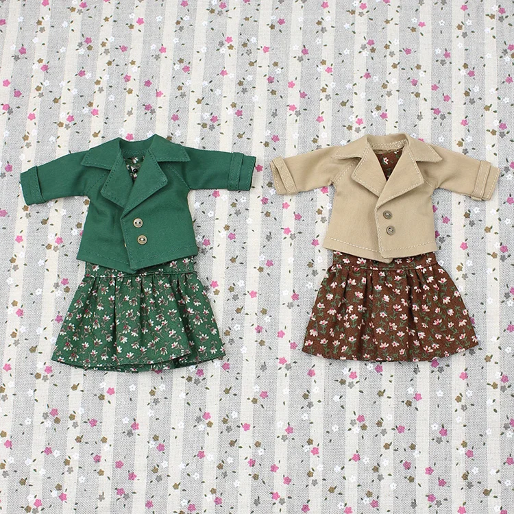 Blyth doll Clothes little floral dress with coat suitable for Blyth Doll Chole Licca SD Doll Accessories Doll suits
Blyth doll Clothes little floral dress with coat suitable for Blyth Doll Chole Licca SD Doll Accessories Doll suits