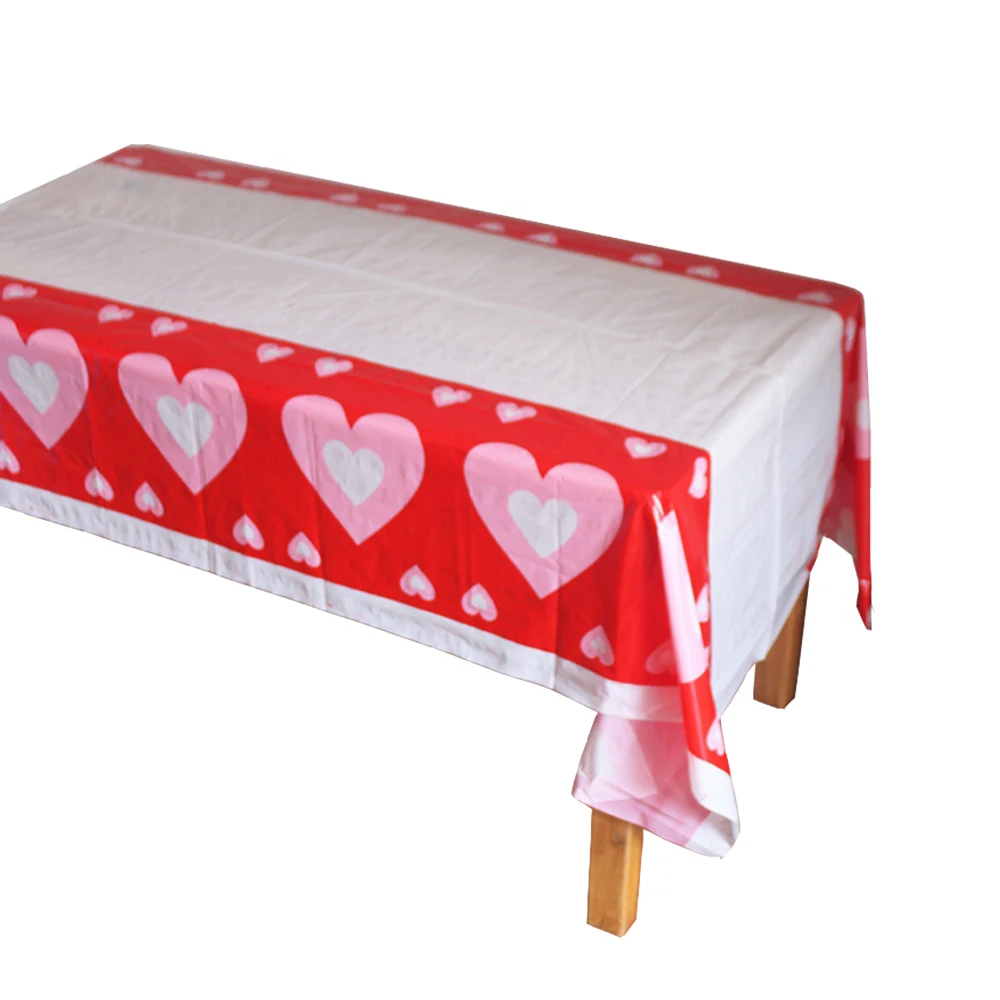 Disposable Plastic Table Clothes Table Cover Tablecloth Waterproof Love Heart For Wedding Party Decoration And Match Napkin
Disposable Plastic Table Clothes Table Cover Tablecloth Waterproof Love Heart For Wedding Party Decoration And Match Napkin
