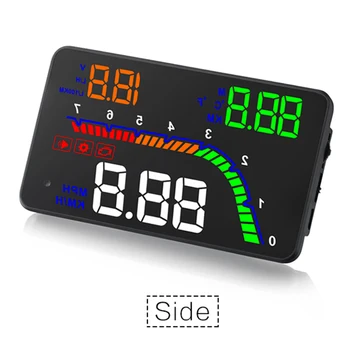 4" HUD Car Head Up Display LED Windscreen Projector OBD2 Scanner Speed Warning Fuel Consumption Data Diagnostic
4" HUD Car Head Up Display LED Windscreen Projector OBD2 Scanner Speed Warning Fuel Consumption Data Diagnostic