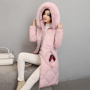 Autumn Winter Women Jacket Long Parka 2019 New Women Coat Luxury Fur Collar Wadded Jackets Fashion Cotton-Padded Coat Plus Size
Autumn Winter Women Jacket Long Parka 2019 New Women Coat Luxury Fur Collar Wadded Jackets Fashion Cotton-Padded Coat Plus Size