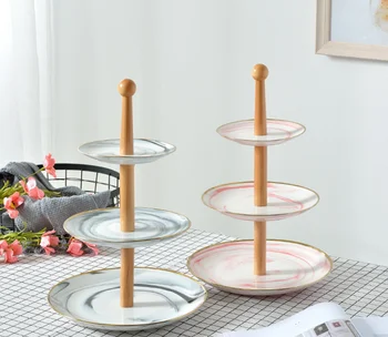 European Multi-function Three-layer Tiered Trinket Trays Jewelry Storage Dessert Tray Decorative Cosmetic Tray Jewelry Tray LF37
European Multi-function Three-layer Tiered Trinket Trays Jewelry Storage Dessert Tray Decorative Cosmetic Tray Jewelry Tray LF37