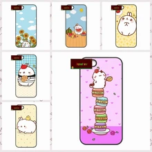 Funny Molang Cute SWAG cell Cover case for font b iphone b font 4 4s 5