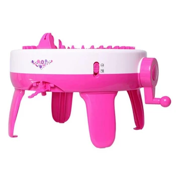 Plastic Needle Sewing Machine Tool Diy Hand-Woven Scarves Hat Children Knitting Machine
Plastic Needle Sewing Machine Tool Diy Hand-Woven Scarves Hat Children Knitting Machine