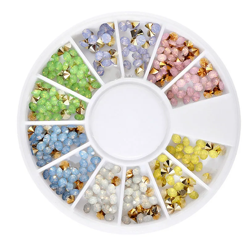 1 Wheel 6-Color Cristal Nail Art Rhinestones Bedels Partij Accessoires 3d Charms Nail Supplies Metal Bijoux Nail Jewelry Decors
1 Wheel 6-Color Cristal Nail Art Rhinestones Bedels Partij Accessoires 3d Charms Nail Supplies Metal Bijoux Nail Jewelry Decors