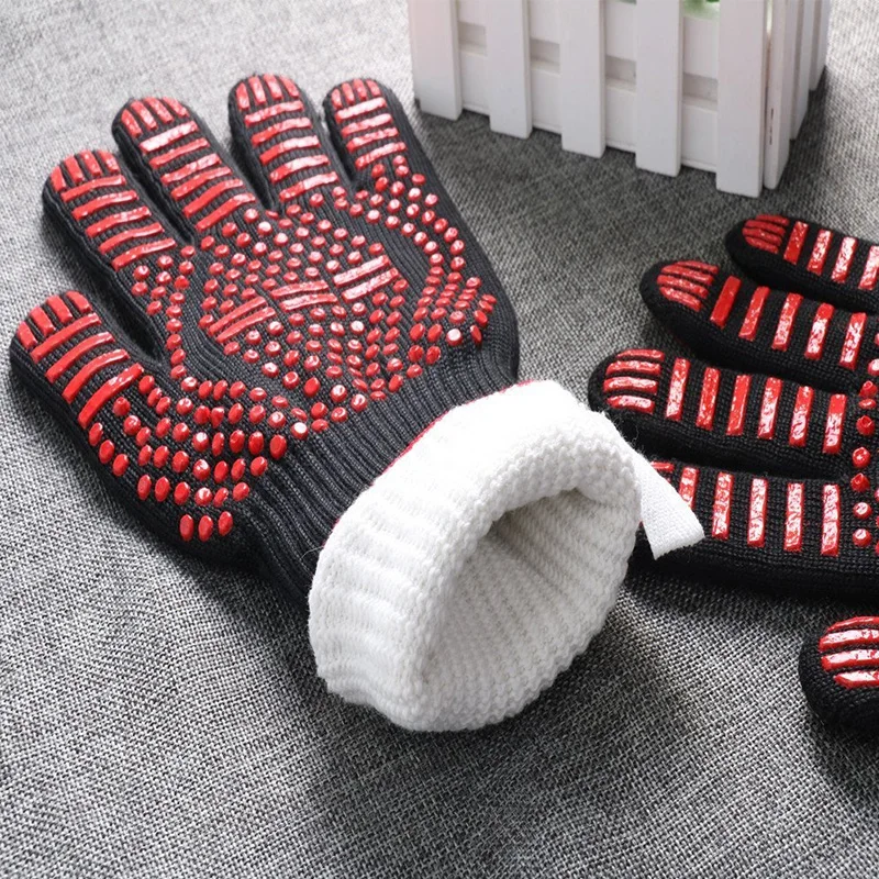 1 piece Heat resistant gloves 500/800 degree barbecue oven high temperature Non-slip gloves insulation anti-scalding Microwave
1 piece Heat resistant gloves 500/800 degree barbecue oven high temperature Non-slip gloves insulation anti-scalding Microwave