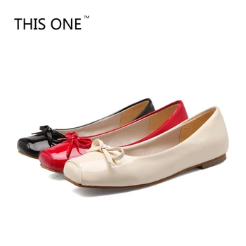 THIS ONE Elegant 2018 Women Pumps Patent Leather Square Heels Pumps Beige Red Black Popular Shoes Woman Plus Size 35-50
THIS ONE Elegant 2018 Women Pumps Patent Leather Square Heels Pumps Beige Red Black Popular Shoes Woman Plus Size 35-50