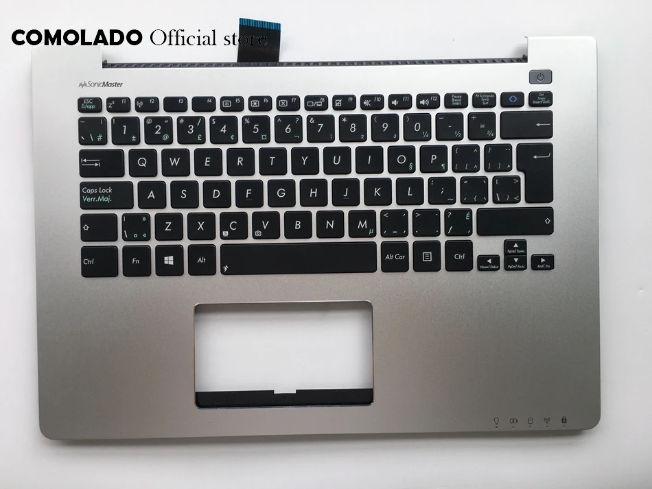 CF Canada-French keyboard for ASUS VivoBook S300K S300KI S300 S300C S300CA with palmres keyboard CF Layout
CF Canada-French keyboard for ASUS VivoBook S300K S300KI S300 S300C S300CA with palmres keyboard CF Layout