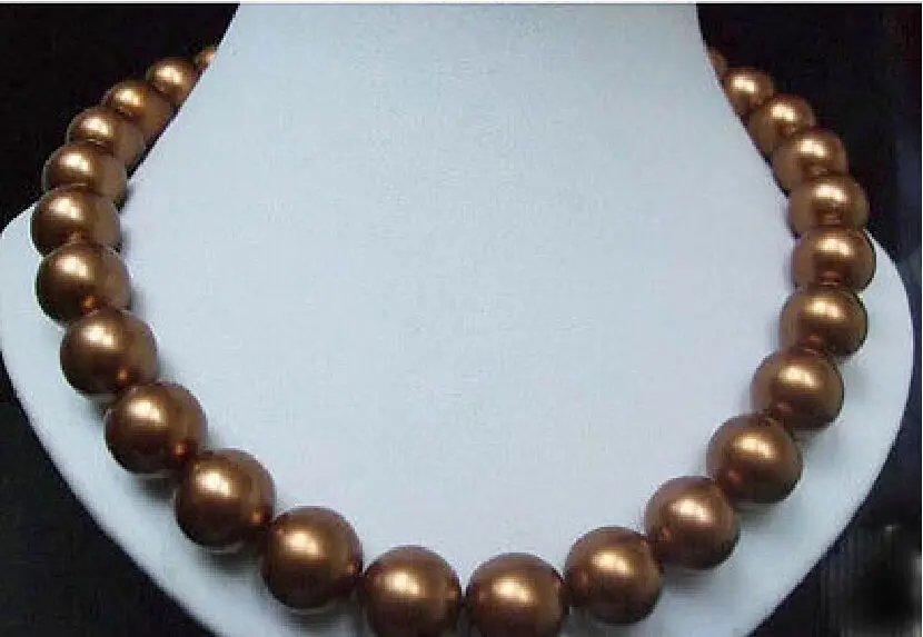 hot AAA+ 11-12mm Natural south sea chocolate Pearls Necklace 14KGP 18inch a(5.18)
hot AAA+ 11-12mm Natural south sea chocolate Pearls Necklace 14KGP 18inch a(5.18)