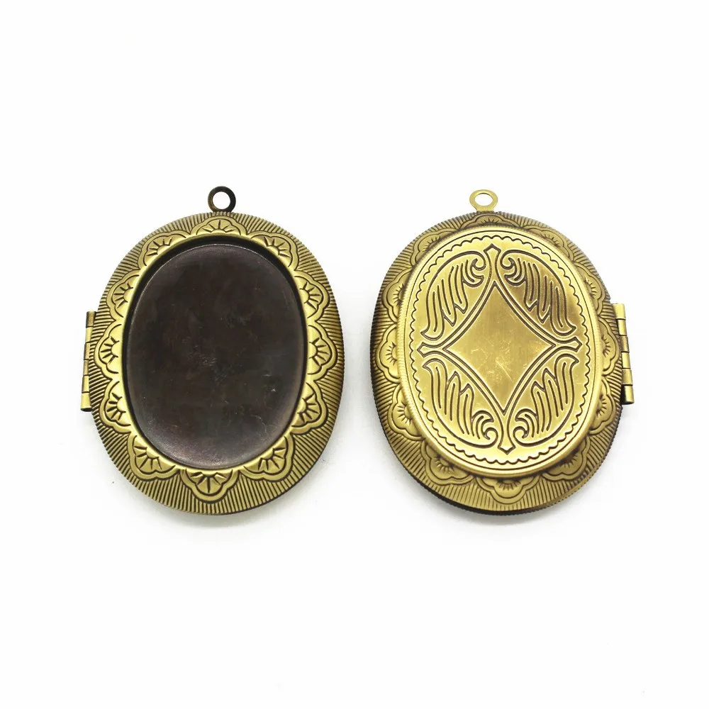 5 PCS 30*40mm Oval Cabochon Base Metal Copper Locket 7 Colors Blank Pendant Photo Frame For Jewelry Making
5 PCS 30*40mm Oval Cabochon Base Metal Copper Locket 7 Colors Blank Pendant Photo Frame For Jewelry Making