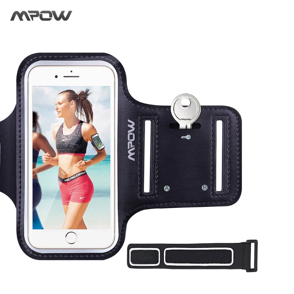 Mpow Sports GYM Armband belf For iphone 8 7 6 6s PVC Sweatproof Touch Screen Arm band Wristband Reflective Strip with Key Holder
Mpow Sports GYM Armband belf For iphone 8 7 6 6s PVC Sweatproof Touch Screen Arm band Wristband Reflective Strip with Key Holder