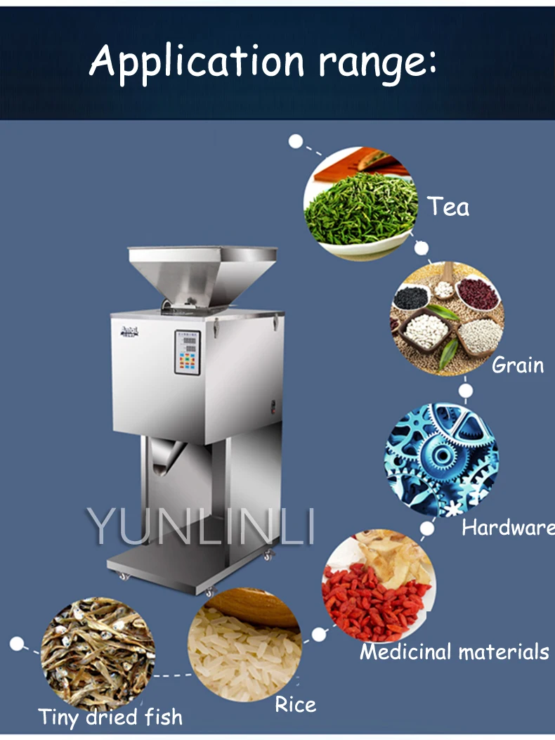 Granular Powder Filling Machine Tea Automatic Quantitative Filling Machine Miscellaneous Grains Nut Filling Machine ATL-1000
Granular Powder Filling Machine Tea Automatic Quantitative Filling Machine Miscellaneous Grains Nut Filling Machine ATL-1000