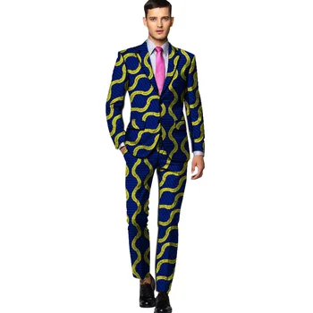 New Arrivals Men Suits Ankara Fashion Blazer And Trouser Slim Fit 2 Pieces Men Wedding Suit Jackets Plus Size Drop Shipping
New Arrivals Men Suits Ankara Fashion Blazer And Trouser Slim Fit 2 Pieces Men Wedding Suit Jackets Plus Size Drop Shipping