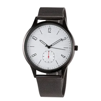 Fashion Business Mens Quartz Watches Simple Clock Male Watch Luxury Mesh Belt Buckle Brown Sport Men Wristwatch reloj mujer A4
Fashion Business Mens Quartz Watches Simple Clock Male Watch Luxury Mesh Belt Buckle Brown Sport Men Wristwatch reloj mujer A4