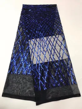 African Lace Fabric 2019 Embroidered gold line Nigerian Laces Fabric Bridal Sequins French Tulle Lace Fabric Women Party Dress
African Lace Fabric 2019 Embroidered gold line Nigerian Laces Fabric Bridal Sequins French Tulle Lace Fabric Women Party Dress