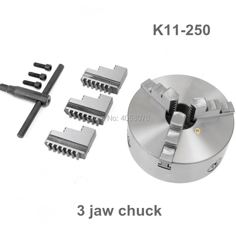 CNC LATHE Chuck 3 Jaw Self-Centering 10" K11-250 K11 250 Hardened Steel for CNC Rotary Axis Drilling Milling Machine
CNC LATHE Chuck 3 Jaw Self-Centering 10" K11-250 K11 250 Hardened Steel for CNC Rotary Axis Drilling Milling Machine
