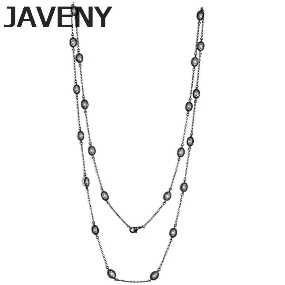 925 Sterling Silver 3A Grade Faced Oval CZ Cubic Zirconia Wedding Long Chain Station Necklaces for Women 10pcs Lots Wholesale
925 Sterling Silver 3A Grade Faced Oval CZ Cubic Zirconia Wedding Long Chain Station Necklaces for Women 10pcs Lots Wholesale