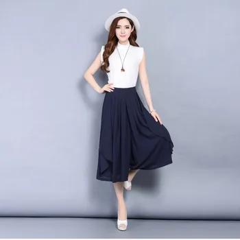Women Casual Loose Wide Leg Pants Vintage Elastic Waist Trousers Multilayered Skirt Style Casual Oversized Pants
Women Casual Loose Wide Leg Pants Vintage Elastic Waist Trousers Multilayered Skirt Style Casual Oversized Pants