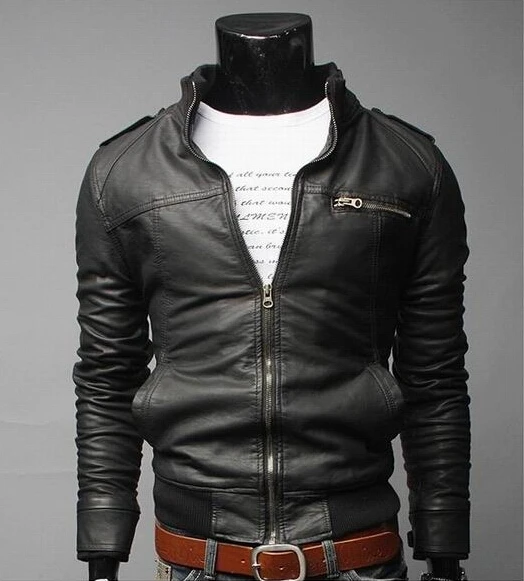 2018 Brand Man Zipper Leather Jackets PU Classic Jaqueta Masculinas Inverno Couro Jacket Men Black Motorcycle Leather Jacket
2018 Brand Man Zipper Leather Jackets PU Classic Jaqueta Masculinas Inverno Couro Jacket Men Black Motorcycle Leather Jacket