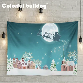 Merry Christmas Wall Hanging Blanket Bow Tie Santa Claus Reindeer Tapestry Hanging Living Room Decorative Large Woven Tapestries
Merry Christmas Wall Hanging Blanket Bow Tie Santa Claus Reindeer Tapestry Hanging Living Room Decorative Large Woven Tapestries