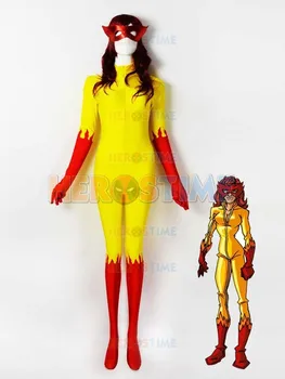 Spandex Firestar Superhero Costume halloween cosplay female costumes the most popular fullbody zentai suit
Spandex Firestar Superhero Costume halloween cosplay female costumes the most popular fullbody zentai suit